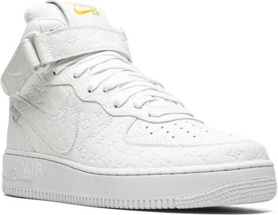 Nike x Louis Vuitton Air Force 1 Mid sneakers Wit