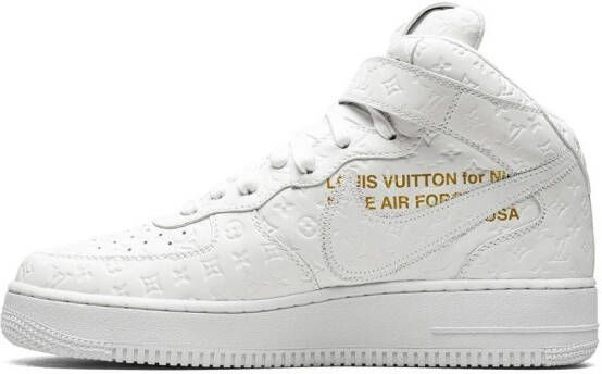 Nike x Louis Vuitton Air Force 1 Mid sneakers Wit
