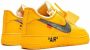 Nike X Off-White "x Off-White Air Force 1 Low University Gold sneakers" Geel - Thumbnail 3