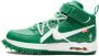 Nike "x Off-White Air Force 1 Mid Pine Green sneakers" Groen - Thumbnail 13