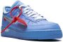 Nike X Off White Air Force 1 sneakers unisex leer rubber 10.5 Blauw - Thumbnail 2
