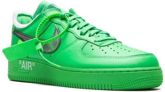 Nike X Off-White x Off-White Air Force 1 Low "Brooklyn" sneakers Groen