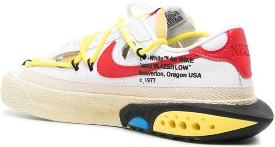 Nike X Off-White x Off-White Dunk Low sneakers Wit - Foto 15