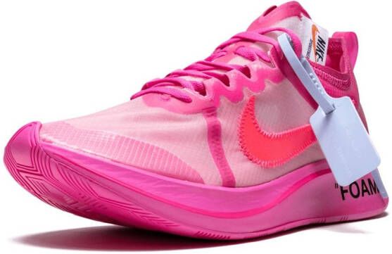 Nike X Off-White De 10 : Nike Zoom Fly sneakers Roze