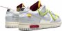 Nike X Off-White "x Off-White Dunk Low Lot 08 sneakers" Wit - Thumbnail 3