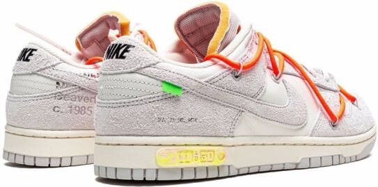 Nike X Off-White "x Off-White Dunk Low Lot 11 of 50 sneakers" Beige