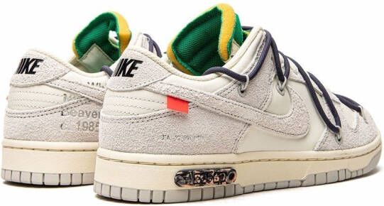 Nike X Off-White "x Off-White Dunk Low Lot 20 of 50 sneakers" Beige