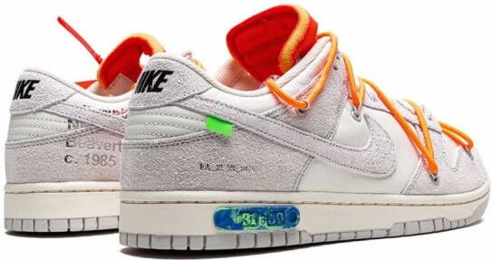 Nike X Off-White "x Off-White Dunk Low Lot 31 sneakers" Beige