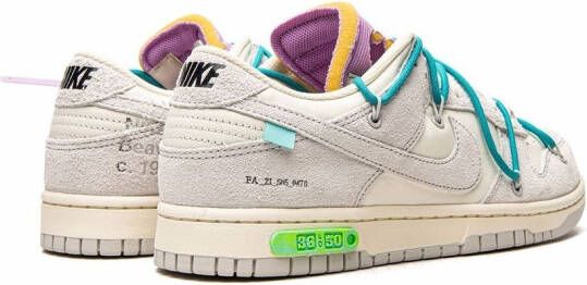 Nike X Off-White "x Off-White Dunk Low Lot 36 sneakers" Beige