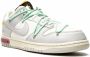 Nike X Off-White x Off-White Dunk Low sneakers Beige - Thumbnail 2