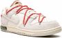 Nike X Off-White x Off-White Dunk Low sneakers Beige - Thumbnail 2