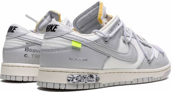 Nike X Off-White x Off-White Dunk Low sneakers Grijs