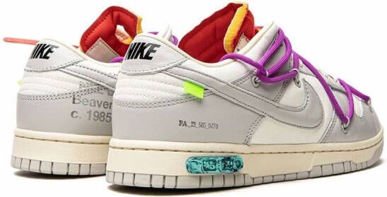 Nike X Off-White x Off-White Dunk Low sneakers Grijs