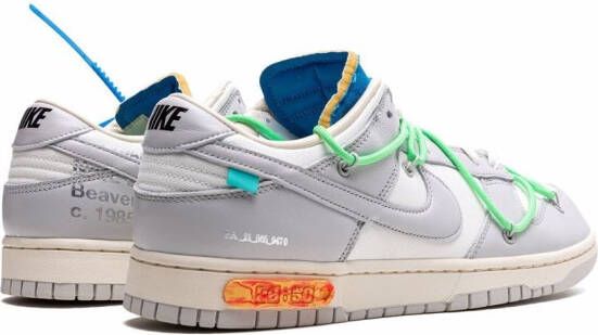 Nike X Off-White x Off-White Dunk Low sneakers Grijs