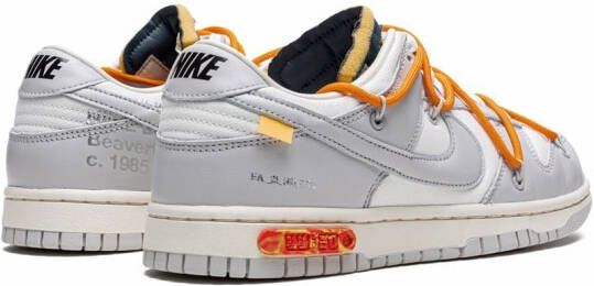 Nike X Off-White x Off-White Dunk Low sneakers Grijs