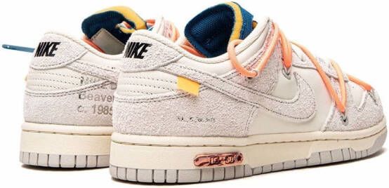 Nike X Off-White x Off-White Dunk Low sneakers Grijs