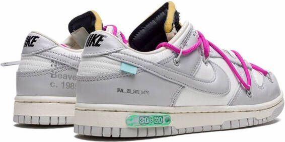 Nike X Off-White x Off-White Dunk Low sneakers Grijs