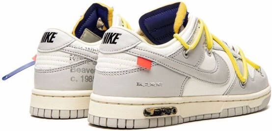 Nike X Off-White x Off-White Dunk Low sneakers Grijs