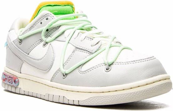 Nike X Off-White x Off-White Dunk Low sneakers Wit