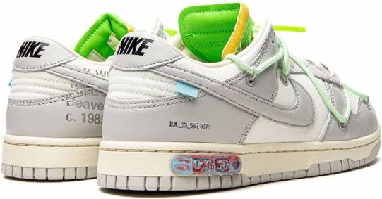 Nike X Off-White x Off-White Dunk Low sneakers Wit