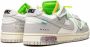 Nike X Off-White x Off-White Dunk Low sneakers Wit - Thumbnail 3