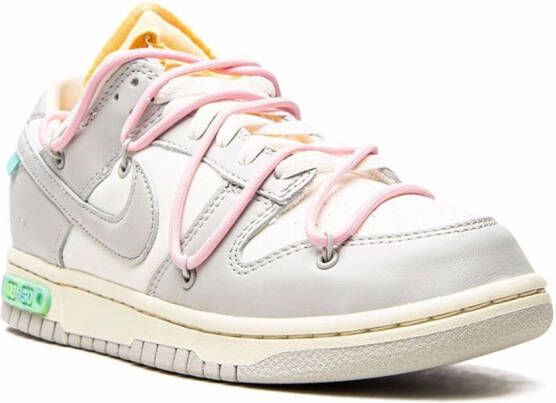 Nike X Off-White x Off-White Dunk Low sneakers Wit