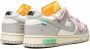 Nike X Off-White x Off-White Dunk Low sneakers Wit - Thumbnail 3