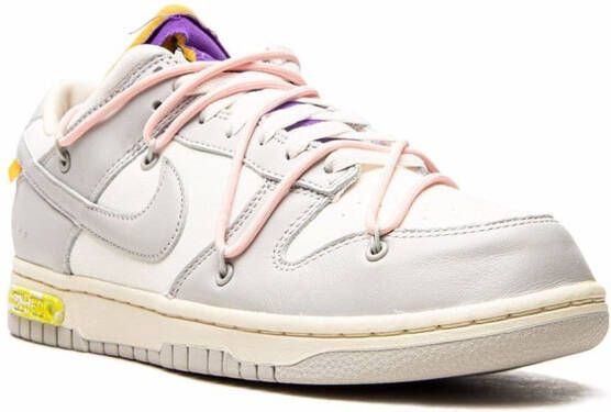 Nike X Off-White x Off-White Dunk Low sneakers Wit