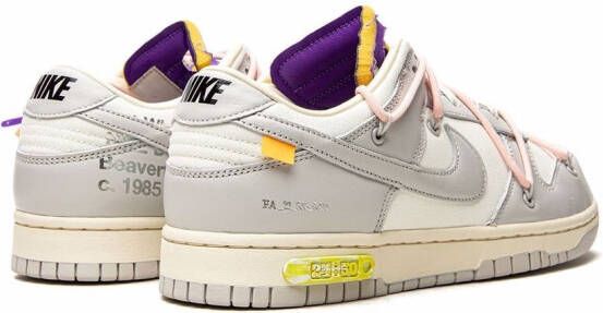 Nike X Off-White x Off-White Dunk Low sneakers Wit