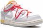 Nike X Off-White x Off-White Dunk Low sneakers Wit - Thumbnail 2