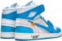 Jordan Nike x Off White Air 1 sneakers Blauw - Thumbnail 3