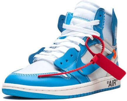 Jordan Nike x Off White Air 1 sneakers Blauw
