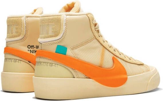 Nike X Off-White The 10: Blazer Mid sneakers Beige