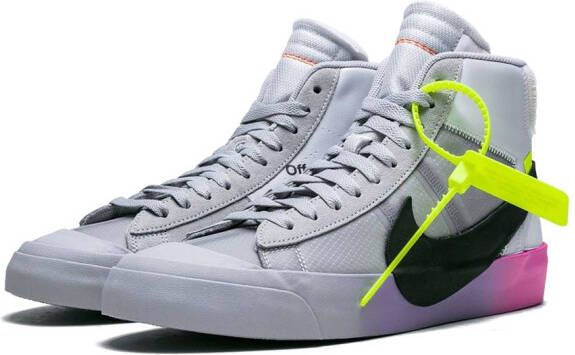 Nike X Off-White The 10: Blazer Mid sneakers Grijs