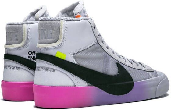 Nike X Off-White The 10: Blazer Mid sneakers Grijs