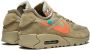 Nike X Off White The 10 Nike Air Max 90 sneakers unisex suède rubber nubuckleer nylon 10.5 Beige - Thumbnail 3