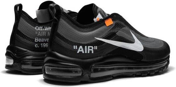 Nike X Off-White Virgil Abloh x Nike The 10 :Air Max 97 OG sneakers Zwart