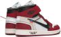 Jordan x Off-White The 10: Air 1 sneakers Rood - Thumbnail 3