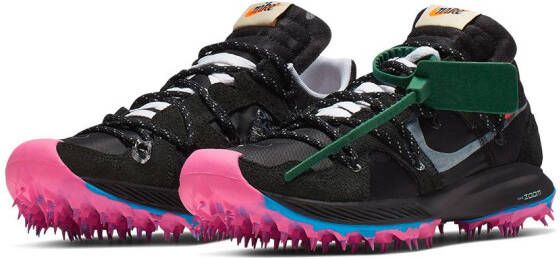 Nike X Off-White X Off-White Zoom Terra Kiger 5 sneakers Zwart