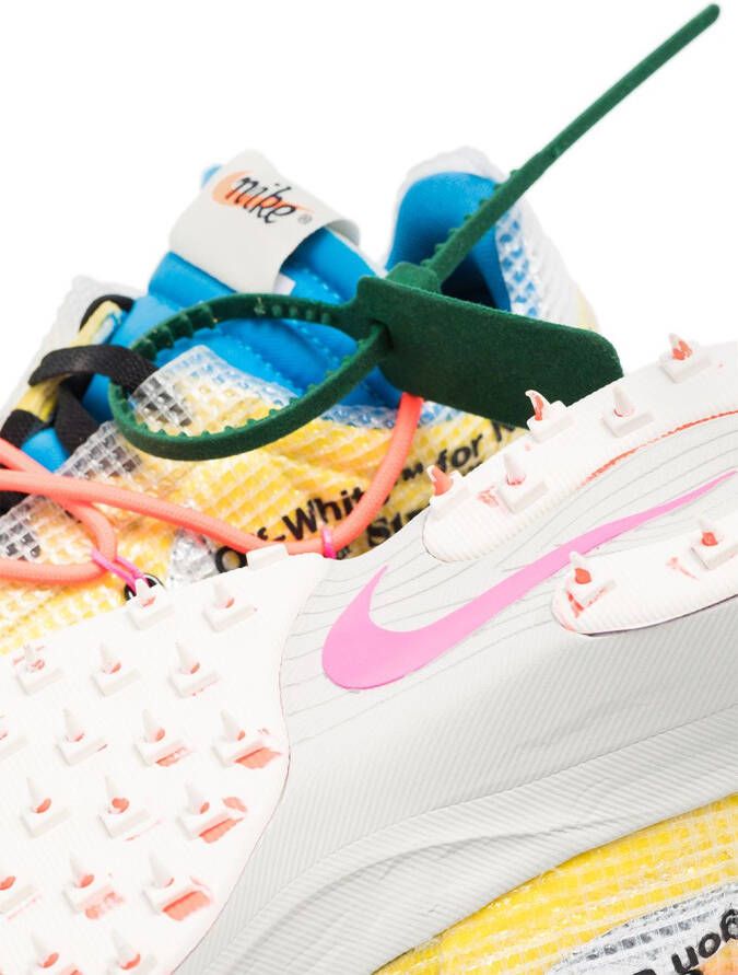 Nike X Off-White x Off-White Zoom Vapor Street sneakers Geel
