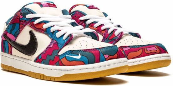 Nike x Parra Dunk SB low-top sneakers Wit