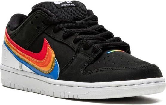 Nike x Polaroid SB Dunk low-top sneakers Zwart