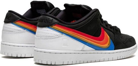 Nike x Polaroid SB Dunk low-top sneakers Zwart