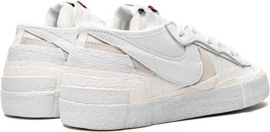 Nike x Sacai Blazer Low sneakers Wit