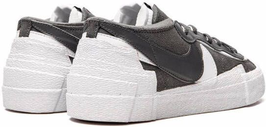 Nike x Sacai Blazer low-top sneakers Grijs