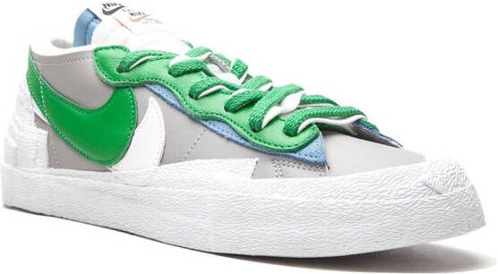 Nike x Sacai Blazer low-top sneakers Groen