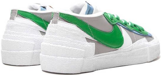 Nike x Sacai Blazer low-top sneakers Groen