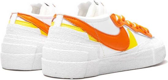 Nike x Sacai Blazer low-top sneakers Oranje