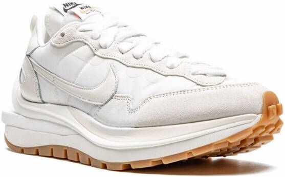 Nike x sacai VaporWaffle low-top sneakers Wit