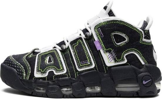 Nike "x Serena Williams Design Crew Air More Uptempo Denim sneakers" Zwart